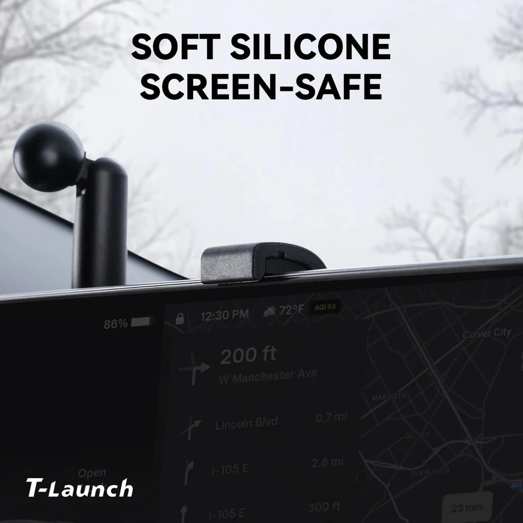 Modular Screen Back Multi‑Device Expansion Mount for Tesla Model 3/Y/S/X/Cybertruck