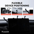 Modular Screen Back Multi‑Device Expansion Mount for Tesla Model 3/Y/S/X/Cybertruck
