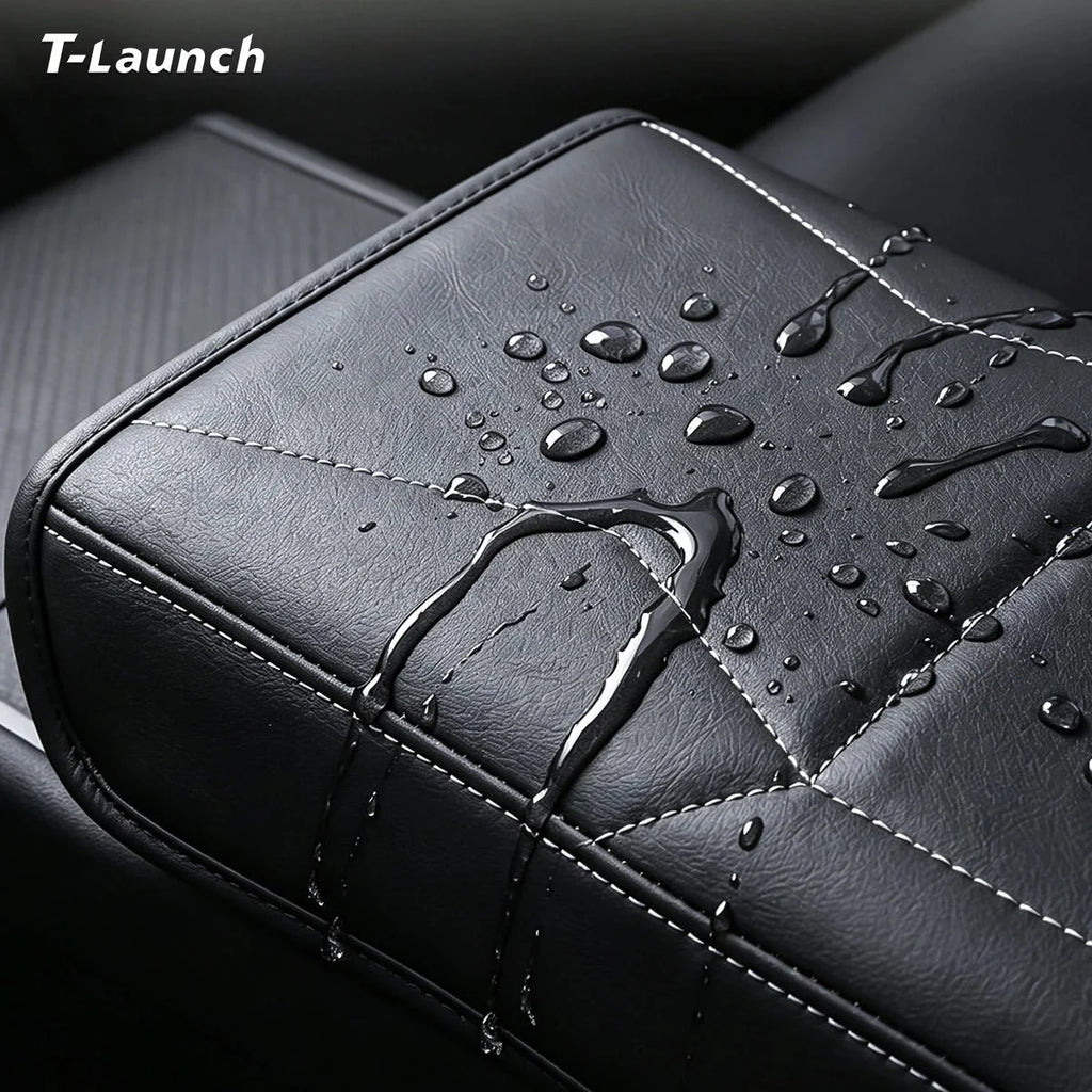Nappa Leather Center Console Armrest Cover for Tesla Cybertruck 2024+