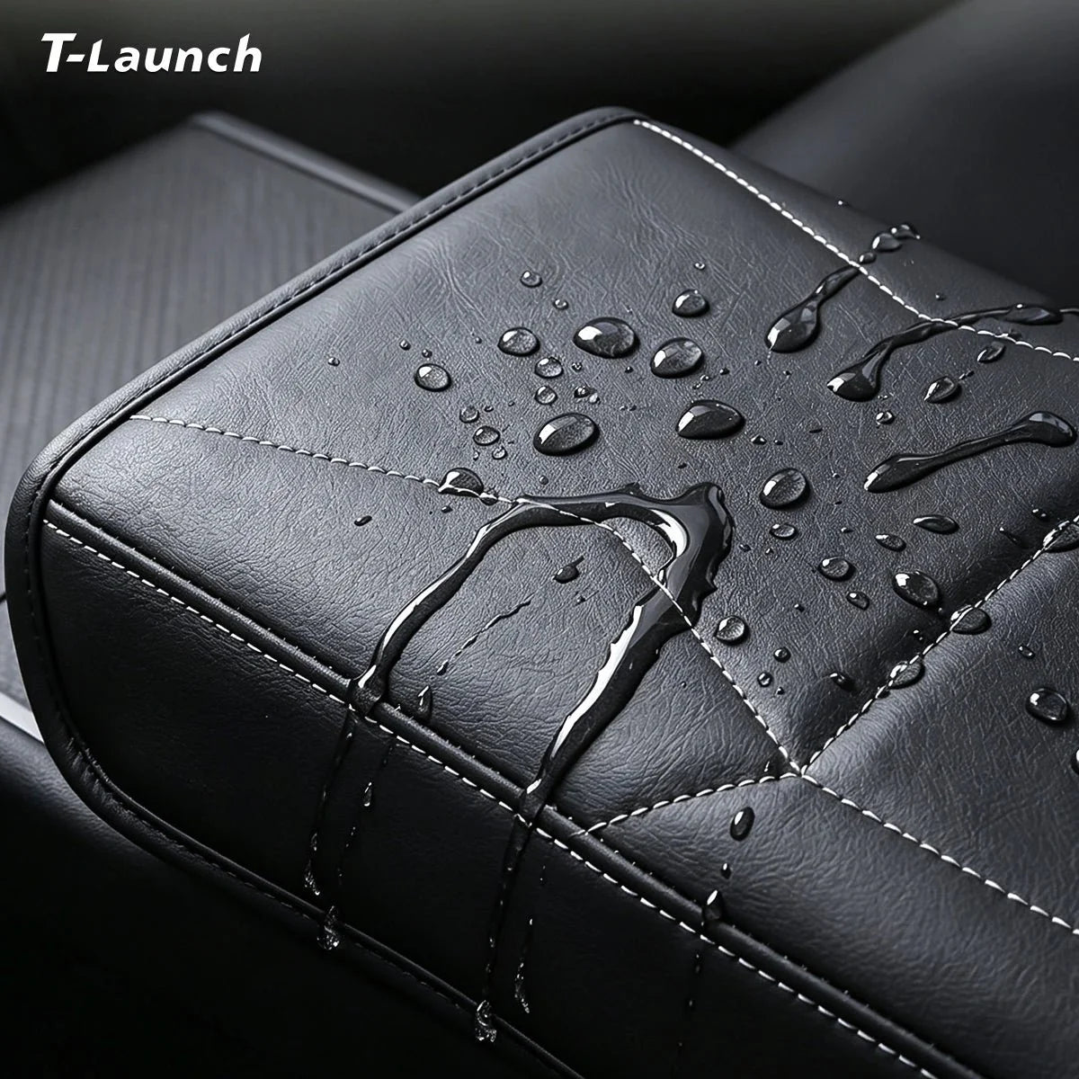 Nappa Leather Center Console Armrest Cover for Tesla Cybertruck 2024+