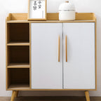 Warm Natural Wood Cabinet and Drawer Pulls