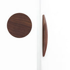 Warm Natural Wood Cabinet and Drawer Pulls