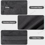 Alcantara Neck & Lumbar Support Pillow for Tesla Model 3/Y/X/S/Cybertruck