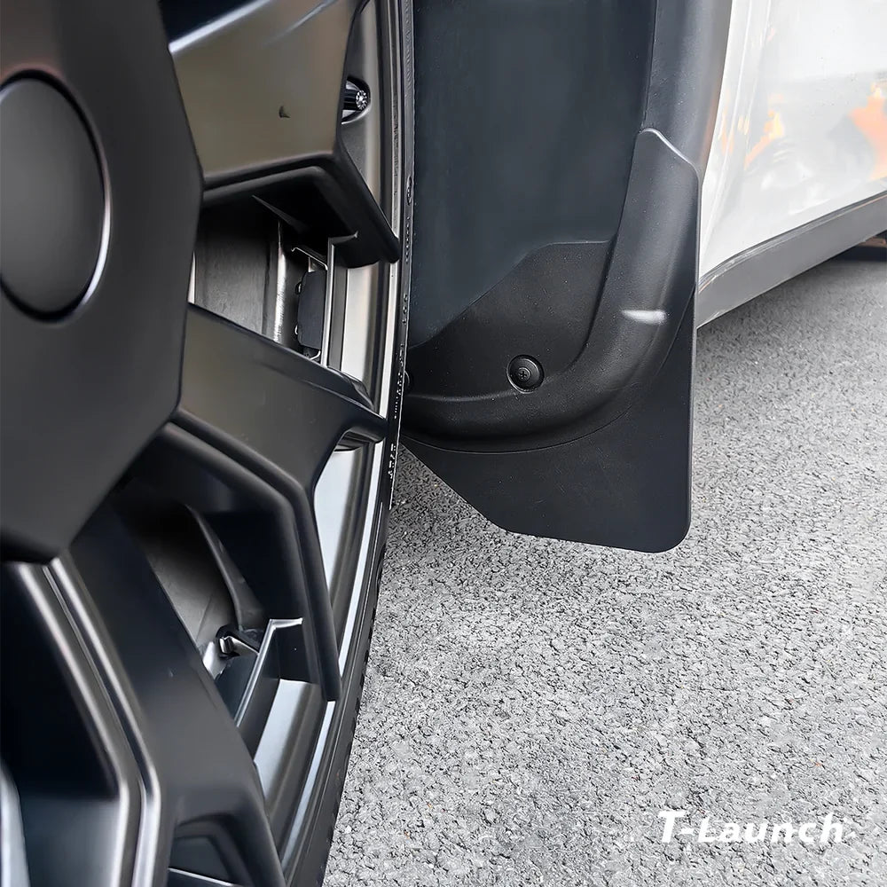 No-Drill Front & Rear Fender Mud Flaps for 2026 Tesla Model Y L
