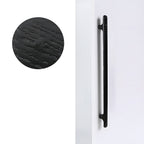 Scandinavian Round Wood Cabinet and Drawer Pulls