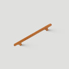 Scandinavian Round Wood Cabinet and Drawer Pulls