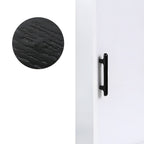 Scandinavian Round Wood Cabinet and Drawer Pulls