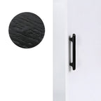 Scandinavian Round Wood Cabinet and Drawer Pulls