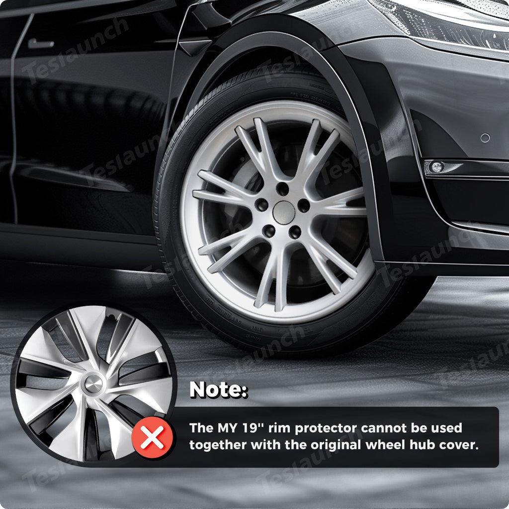 Tesla Model Y Rim Protector for 20" Induction & 21" Uberturbine Wheels