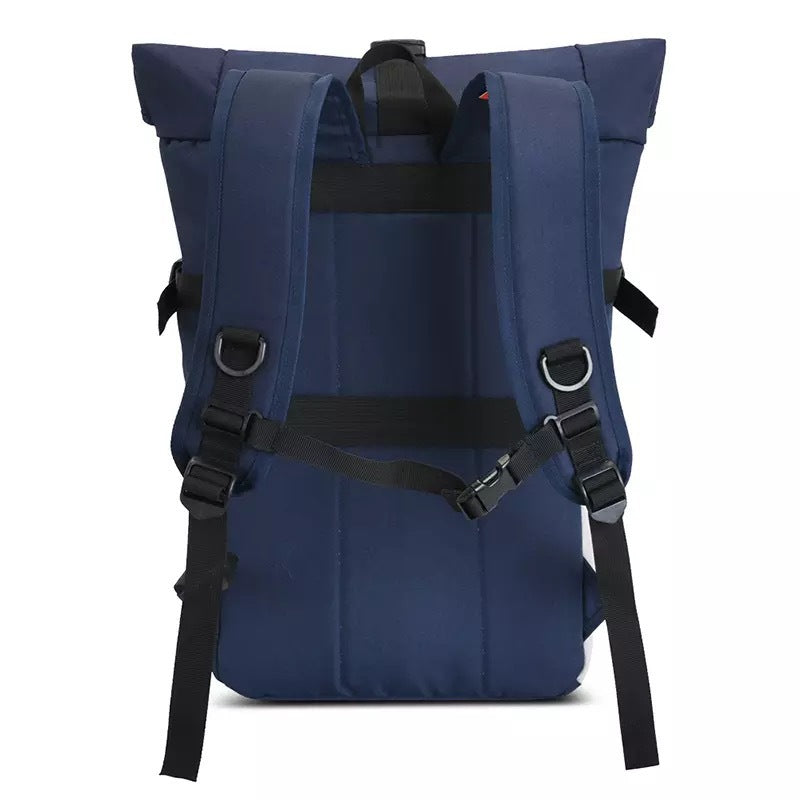 1Modern rolltop backpack with multifunctional exterior pockets Miroken