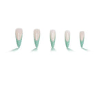 1Artistic Shell-Inspired Press-On Nail Extensions Miroken