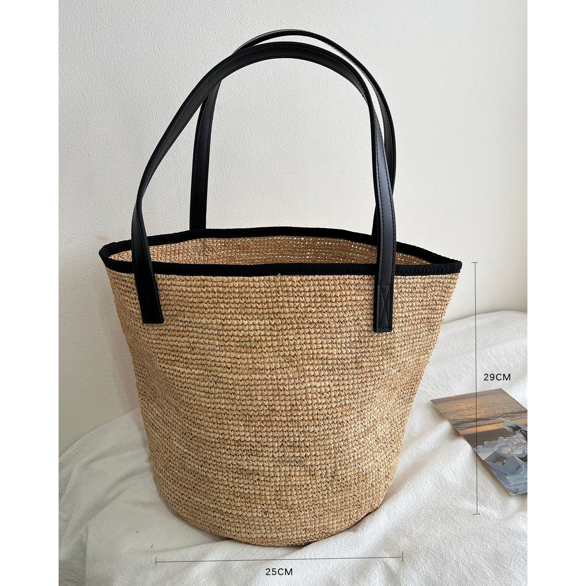 1Handmade Tote Bag Made of Natural Materials Miroken