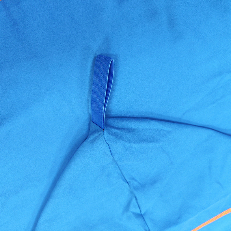 1Hooded poncho with practical pockets and quick-drying material Miroken