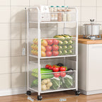 1Rolling Kitchen Storage Rack Miroken