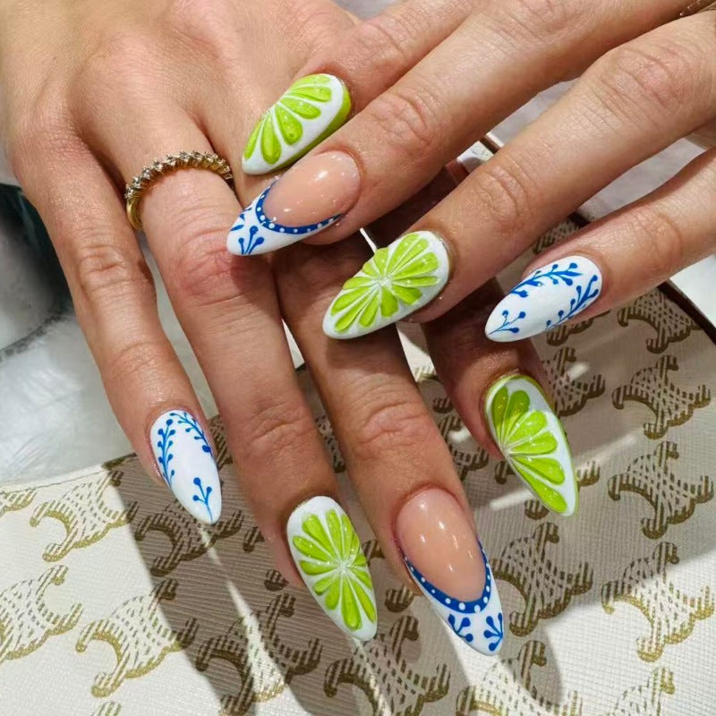1Premium Decorative Press-On Nails Miroken