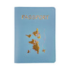 1Women's Passport Holder and Luggage Tag Set Miroken