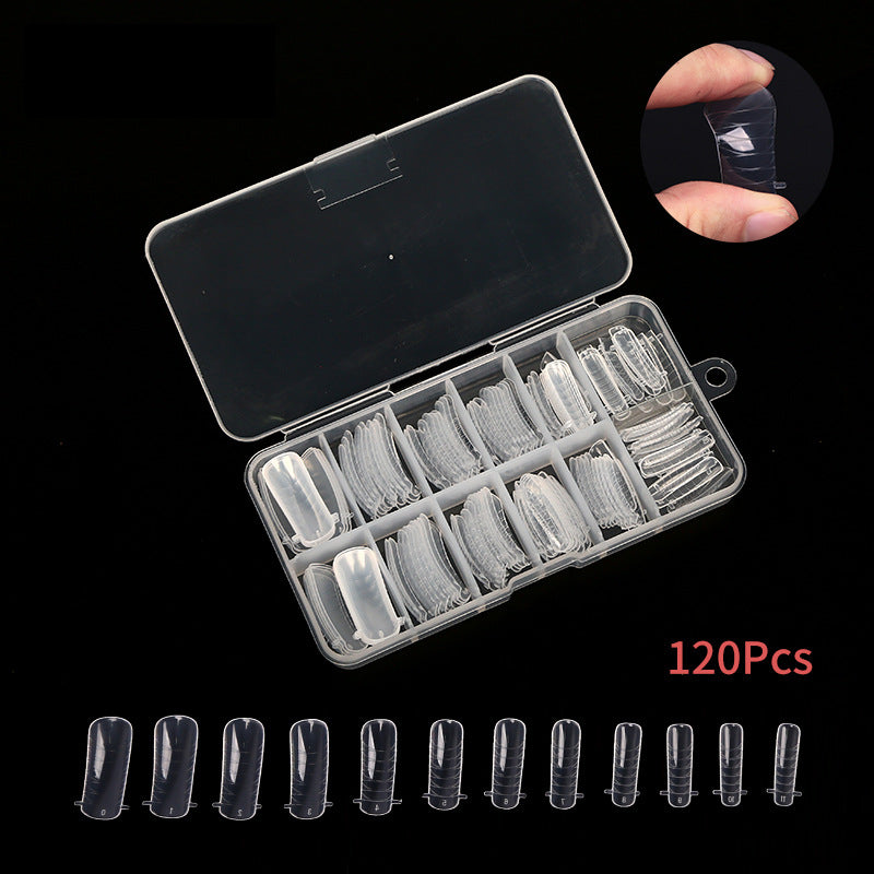 1Clear Press-On Nail Tips Miroken