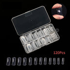 1Clear Press-On Nail Tips Miroken