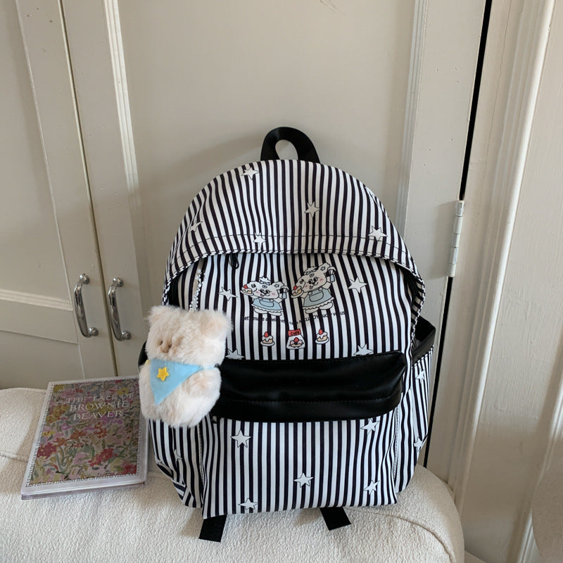1Backpack with Colorful Animal Design and Practical Compartments Miroken