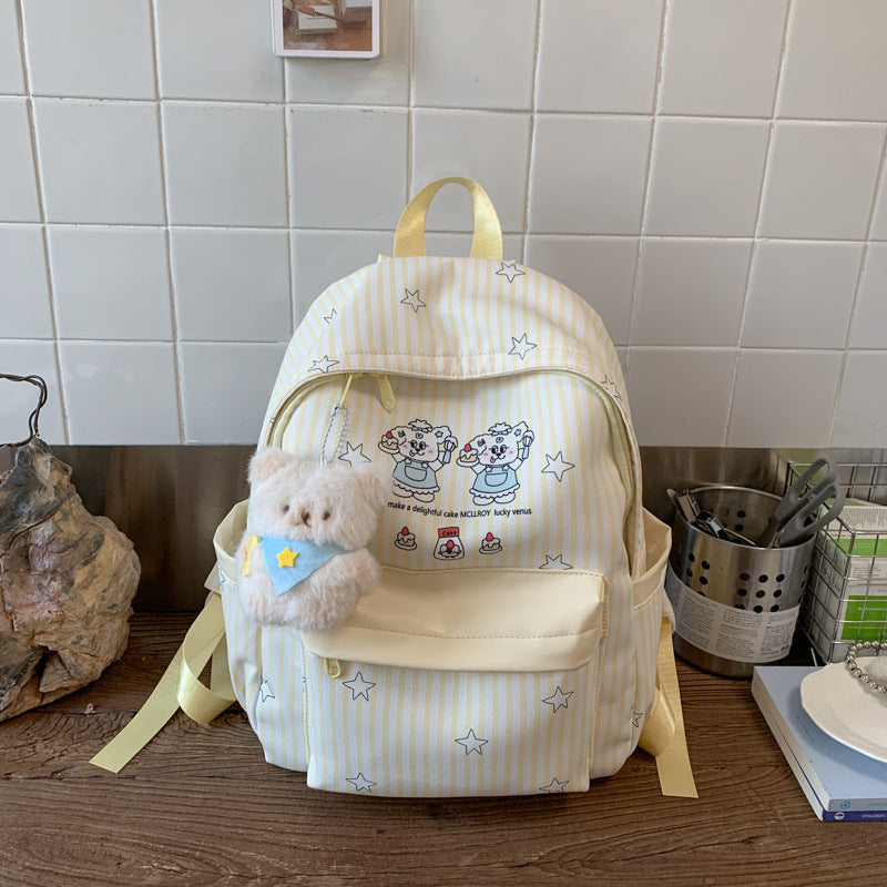 1Backpack with Colorful Animal Design and Practical Compartments Miroken