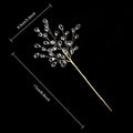 Jeweled Pearl Christmas Star Picks for Holiday Décor