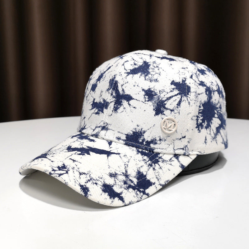 1Women's Stylish Splatter Print Baseball Cap Miroken