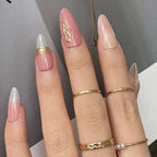 1Elegant Gradient Press-On Nails Miroken