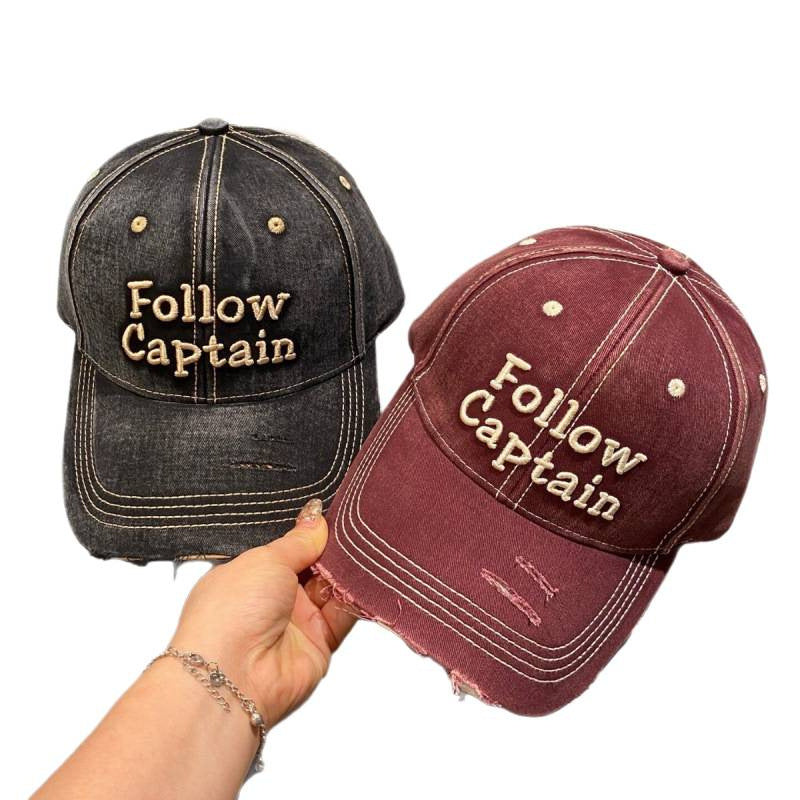 1Men's Distressed Vintage Baseball Cap Miroken