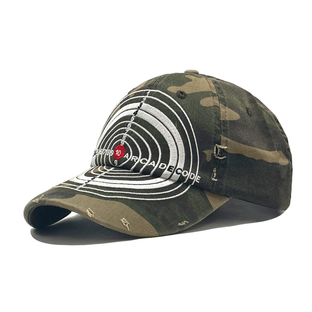1Ladies Camouflage Cap with Embroidered Design Miroken