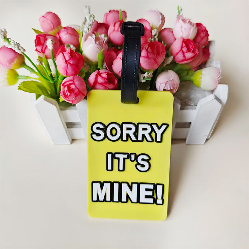 1Unisex Fun Statement Luggage Tag Miroken