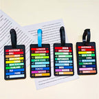 1Unisex Travel-Themed Luggage Tag Miroken