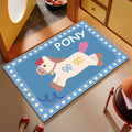 1Playful Animal Bath Mat