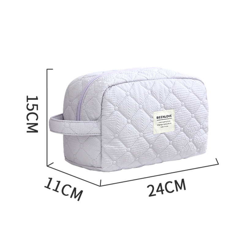1Quilted Travel Toiletry Organizer Miroken