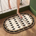 1Decorative Bath Mat Miroken
