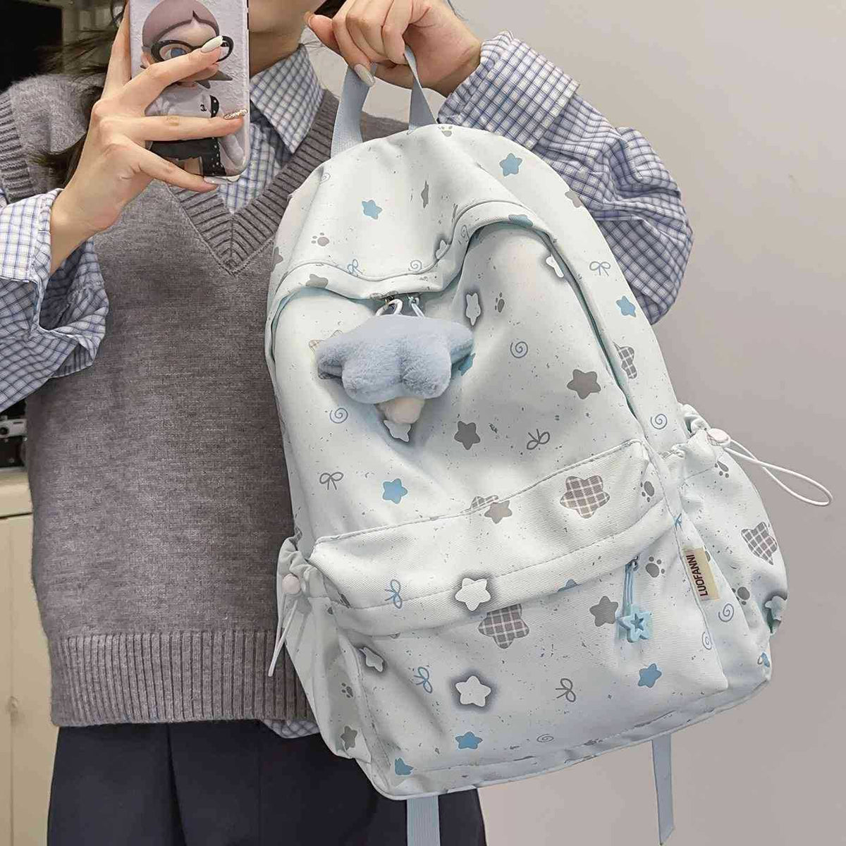 1Stylish Galaxy-Themed Backpack Miroken