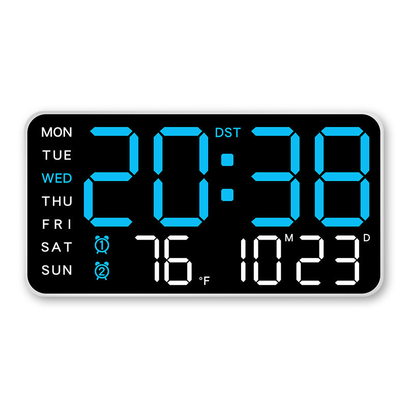 1Digital watch with multifunctional LED display Miroken
