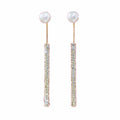 1Elegant and Sparkling Stud Earrings Miroken
