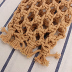 1Macramé Shoulder Bag in Creative Net Design Miroken