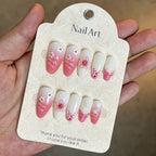 1Artistic Floral Press-On Nail Set Miroken