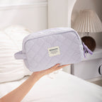1Quilted Travel Toiletry Organizer Miroken
