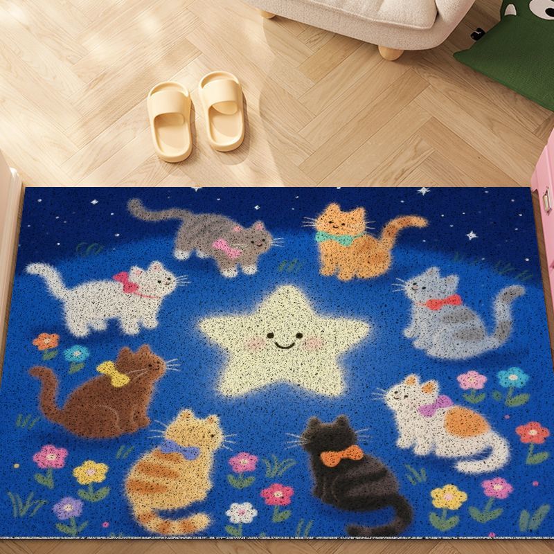 1Cat-Themed Indoor Welcome Mat
