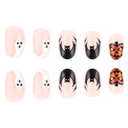 1Artistic Halloween-Themed Press-On Nail Art Miroken 1787543212