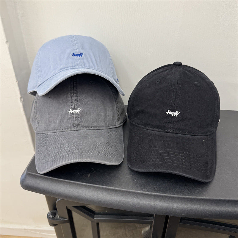 1Men's Frayed Cotton Adjustable Baseball Cap Miroken