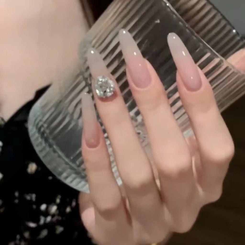 1Ombre Stiletto Press-On Nail Extensions Miroken