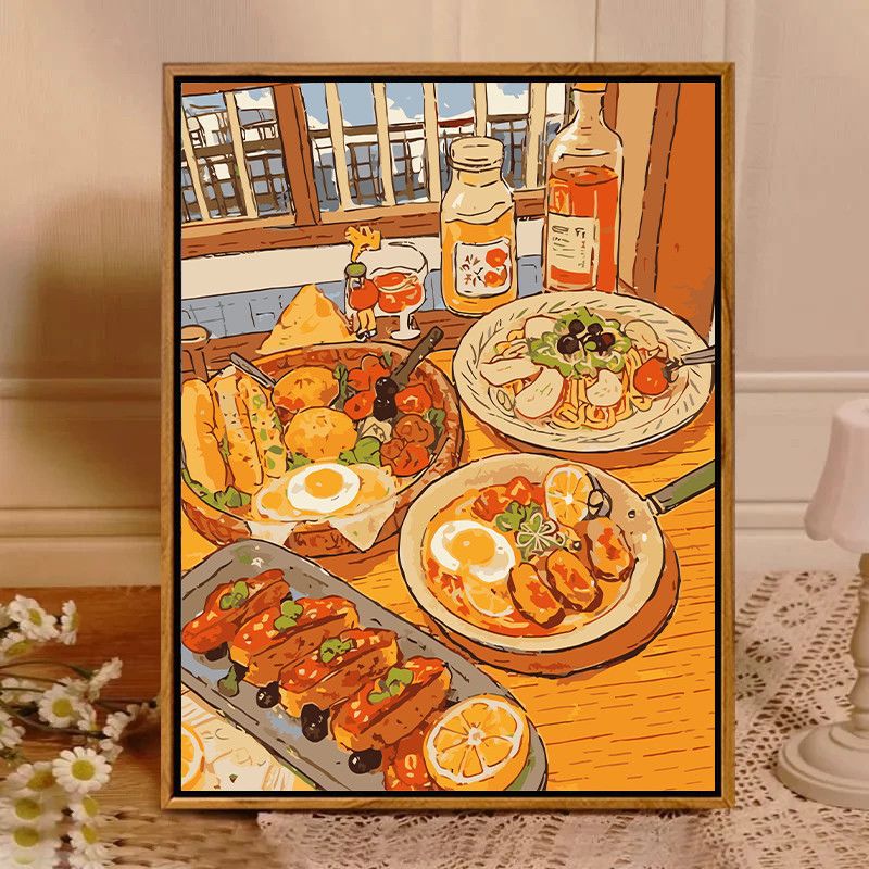 1Gourmet Culinary Wall Art Print Miroken