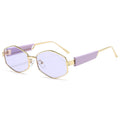 1Fashionable Octagonal Frame Sunglasses
