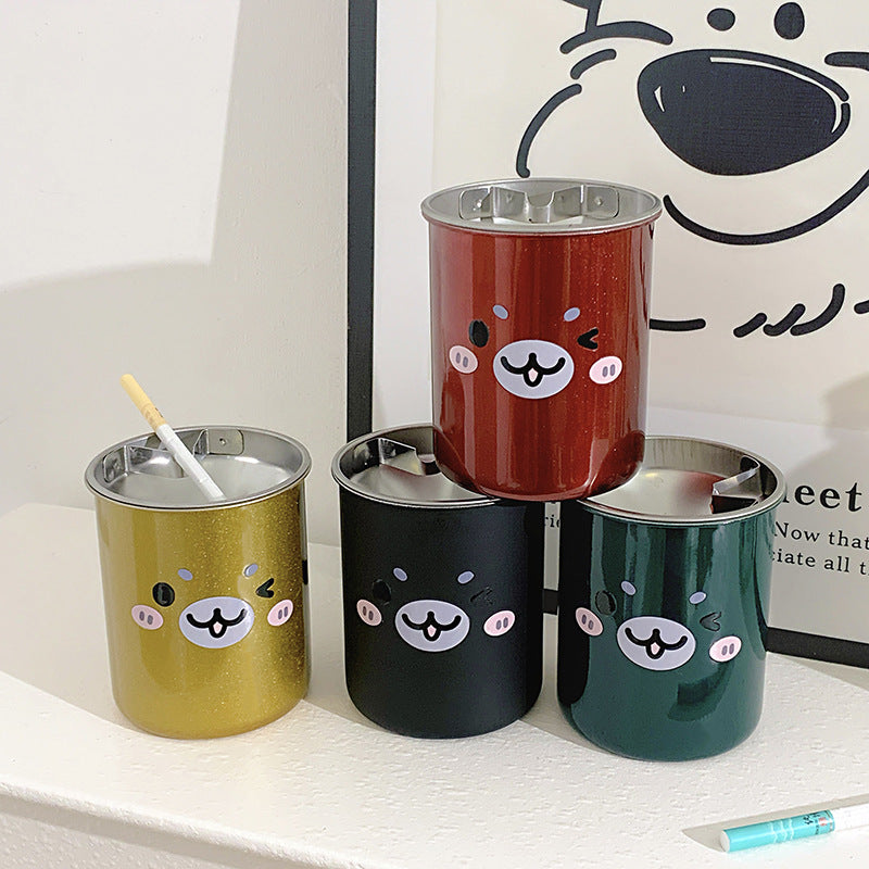 1Multifunctional drinking container with cute animal face Miroken