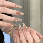 1Floral Ombre Press-On Nail Set Miroken