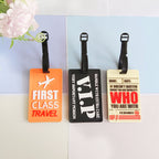 1Unisex Luggage Tag with Airplane Design Miroken