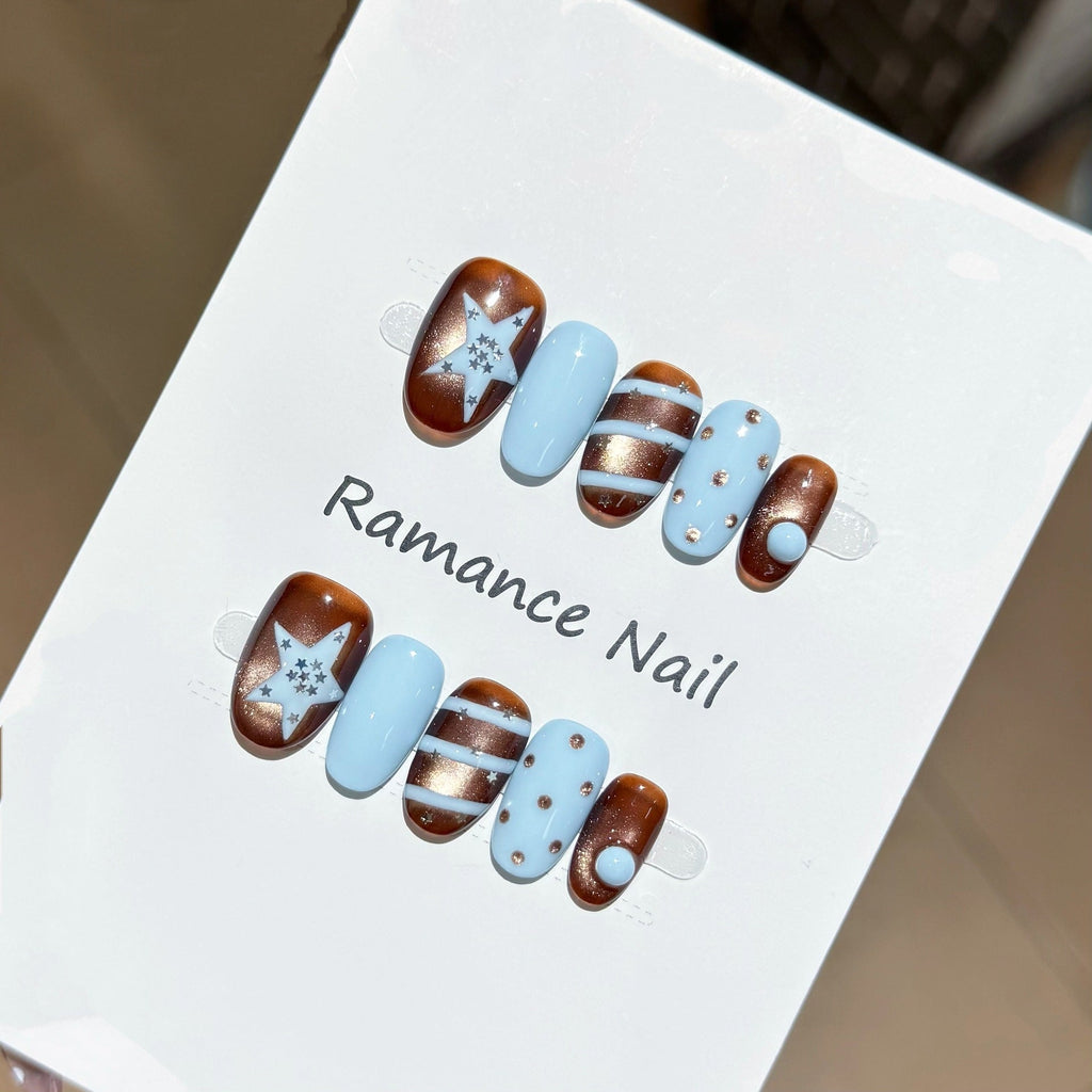 1Press-On Nail Art Miroken